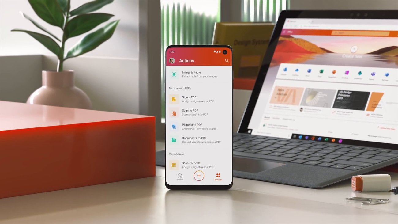 Office Mobile App von Microsoft für iOS und Android
