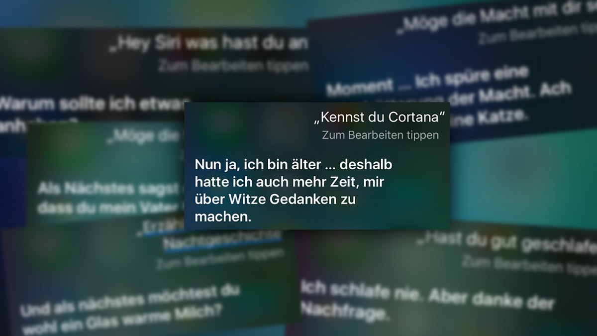 Lustige Siri-Sprüche