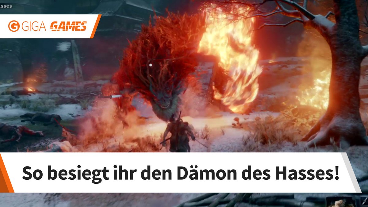 Sekiro - Shadows Die Twice: Bosskampf gegen den Dämon des Hasses