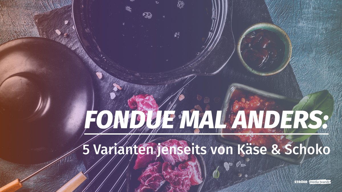 Fondue mal anders: 5 Varianten jenseits von Käse und Schoko Fondue mal anders: 5 Varianten jenseits von Käse und Schoko