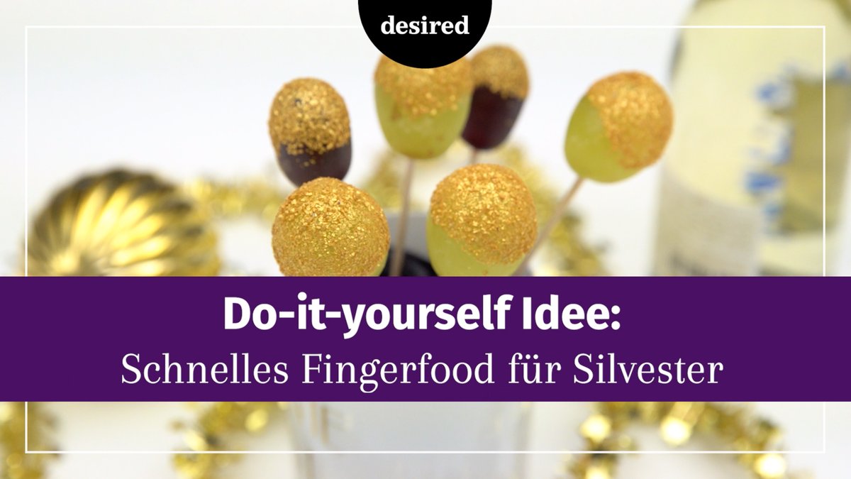 Glitzer Fingerfood Tutorial Glitzer Fingerfood Tutorial