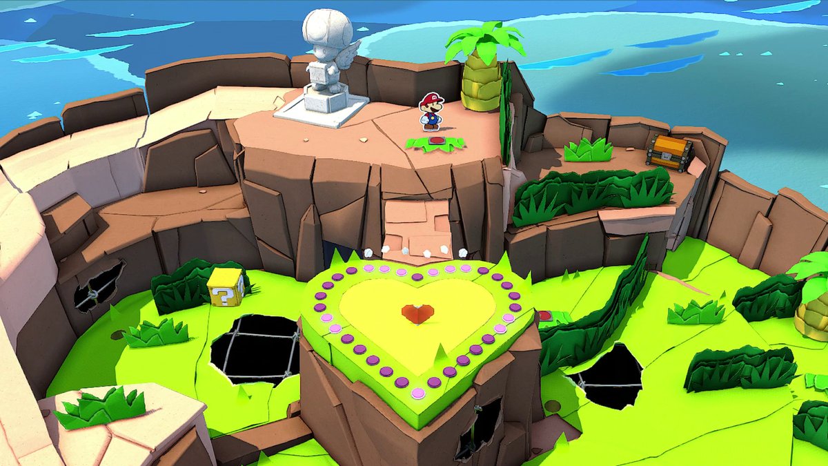 Paper Mario: The Origami King | Fundorte aller Toads - Level: Herz-Insel