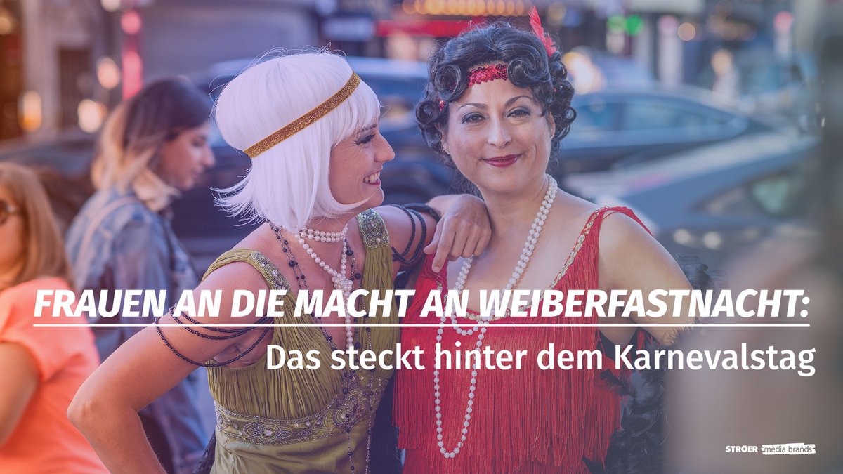 Frauen an die Macht an Weiberfastnacht: Das steckt hinter dem Karnevalstag