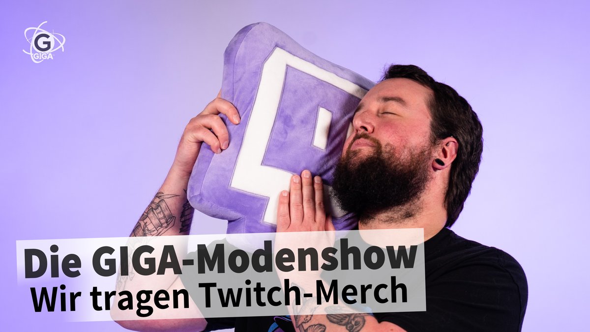 Die GIGA-Modeshow – Wir haben das Twitch-Merchandise ausprobiert