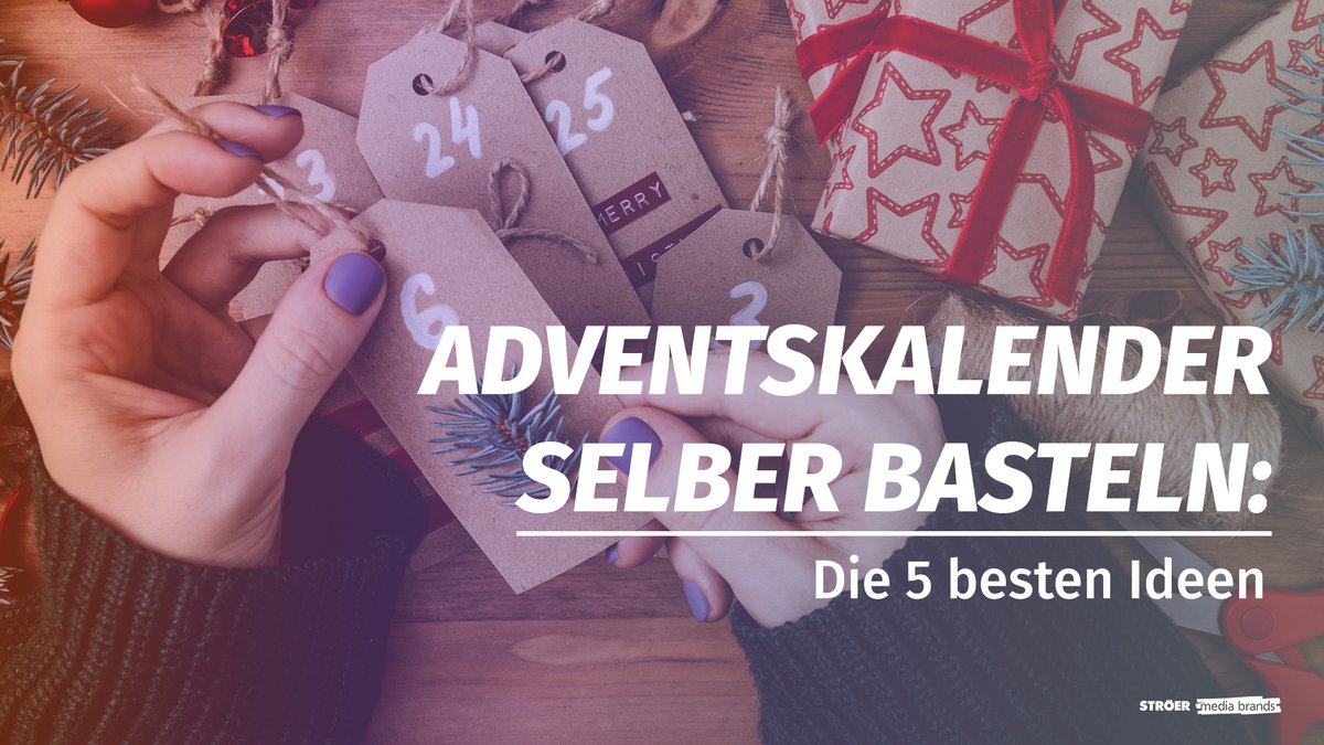 Adventskalender selber basteln: Die 5 besten Ideen