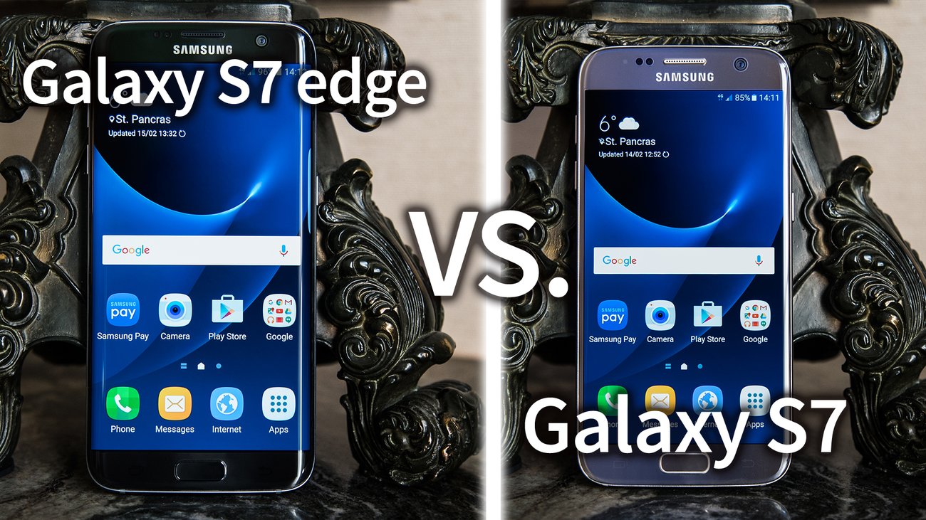 Samsung Galaxy S7 vs. S7 edge - Vergleich