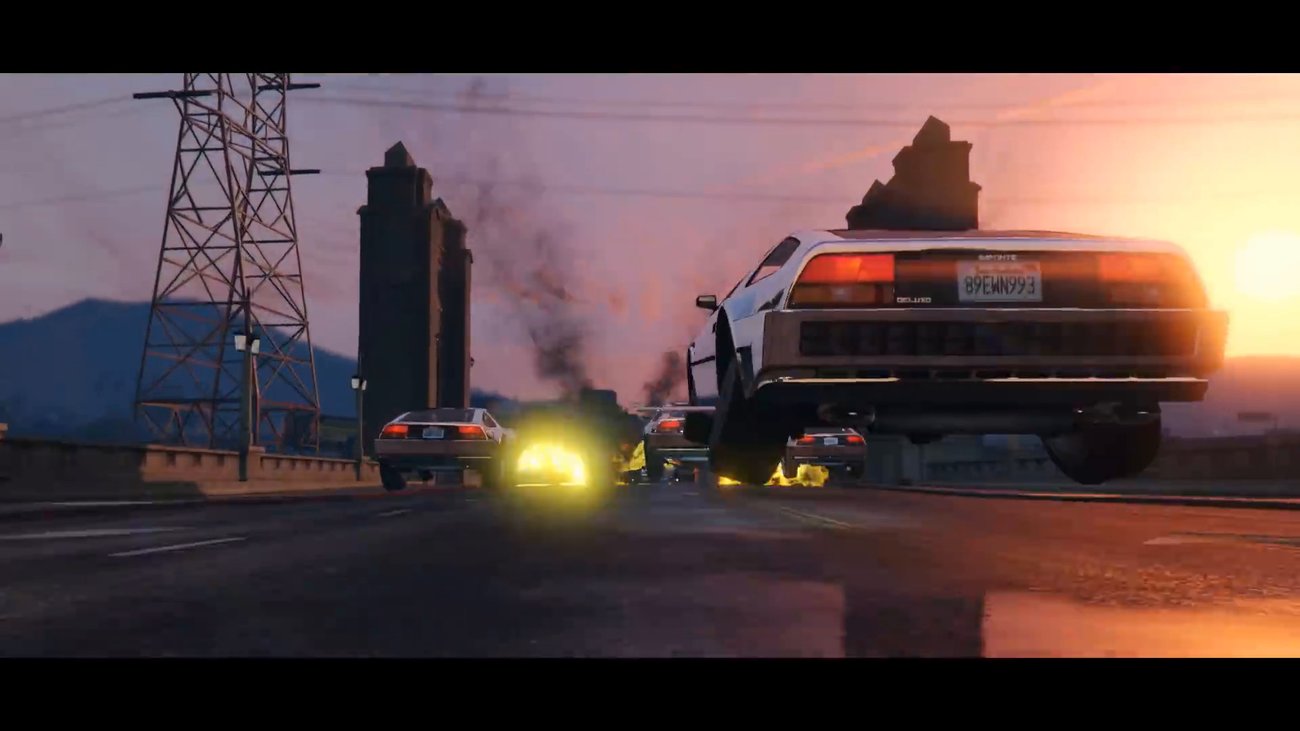 GTA Online: DeLoreans und Jetpacks im Trailer zum Doomsday Heist