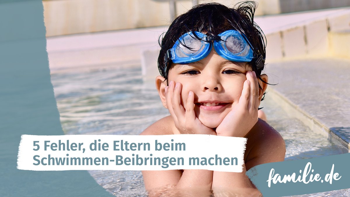 5 Fehler, die Eltern beim Schwimmen-Beibringen machen 5 Fehler, die Eltern beim Schwimmen-Beibringen machen