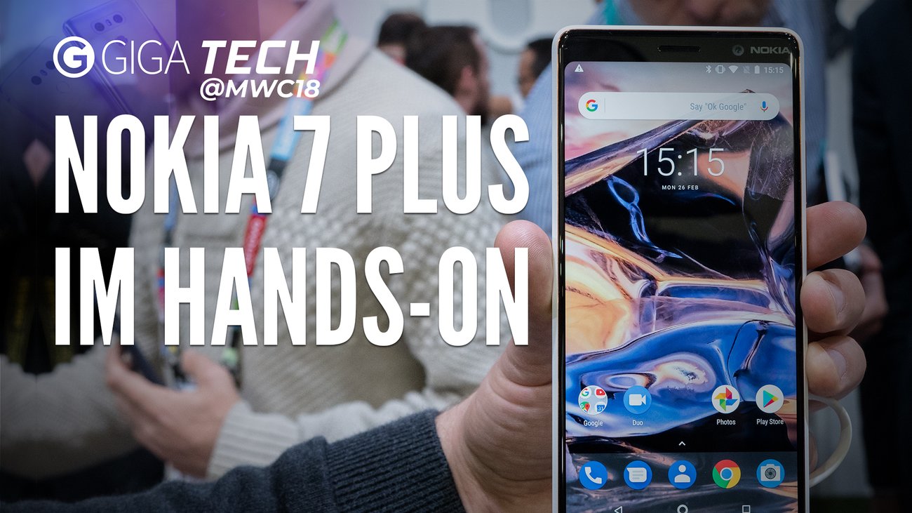 Nokia 7 Plus im Hands-On: Großes Android-Smartphone mit Riesen-Akku