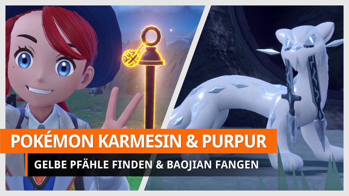 Pokémon Karmesin und Pupur: Fundorte aller gelben Pfähle Pokémon Karmesin und Pupur: Fundorte aller gelben Pfähle