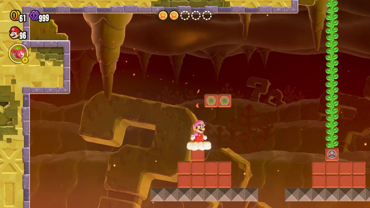 Super Mario Bros. Wonder: W6-16 Rätsel der Items