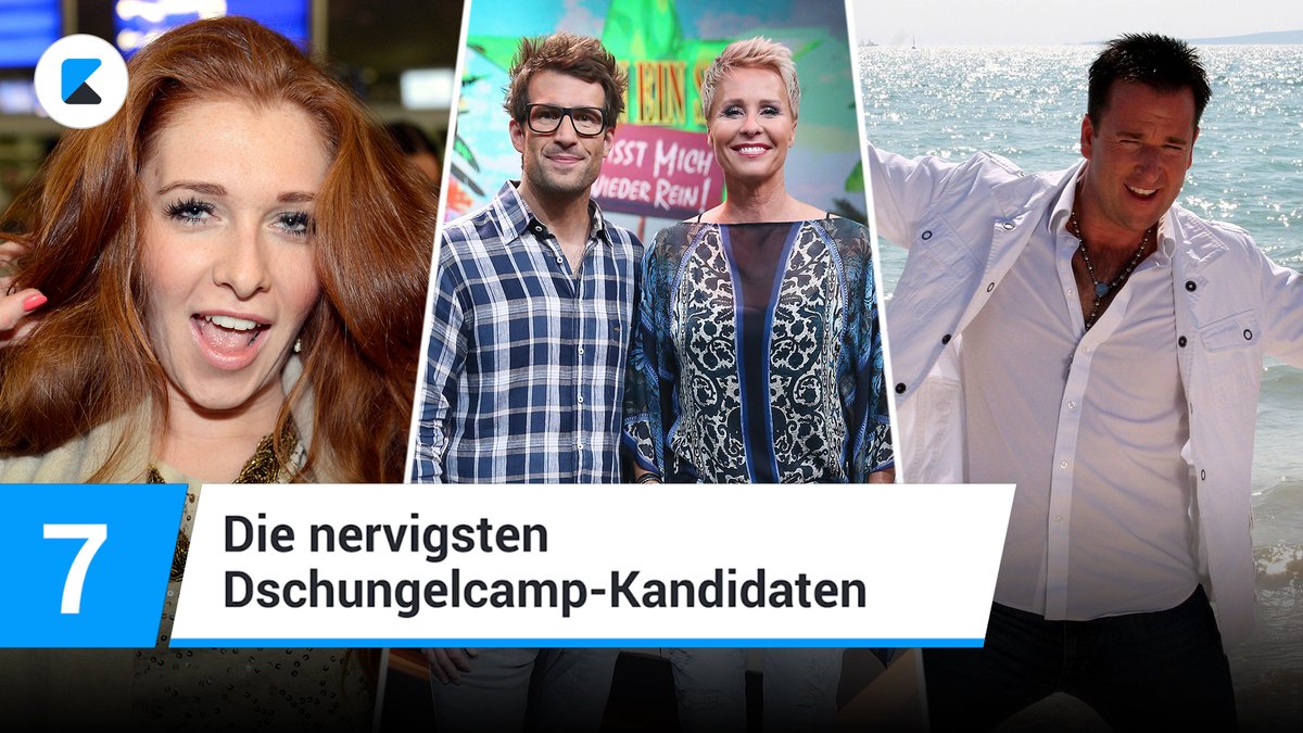 Die 7 nervigsten Dschungelcamp-Kandidaten