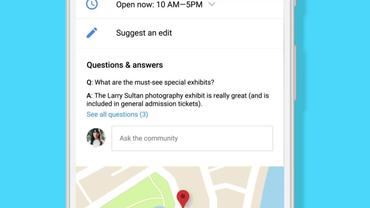 Google Maps: Nutzerfragen und -antworten