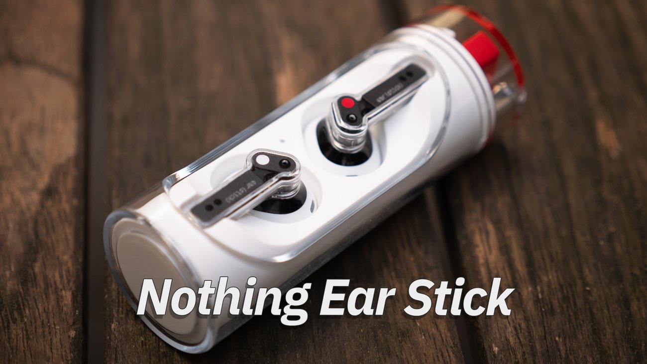 Nothing Ear Stick im Hands-On