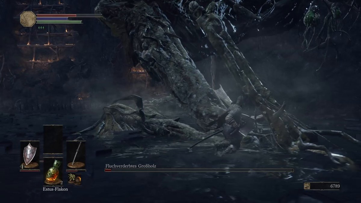 Dark Souls 3: Fluchverderbtes Großholz - Bosskampf Dark Souls 3: Fluchverderbtes Großholz - Bosskampf