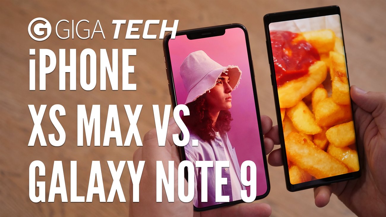 iPhone XS Max vs. Samsung Galaxy Note 9