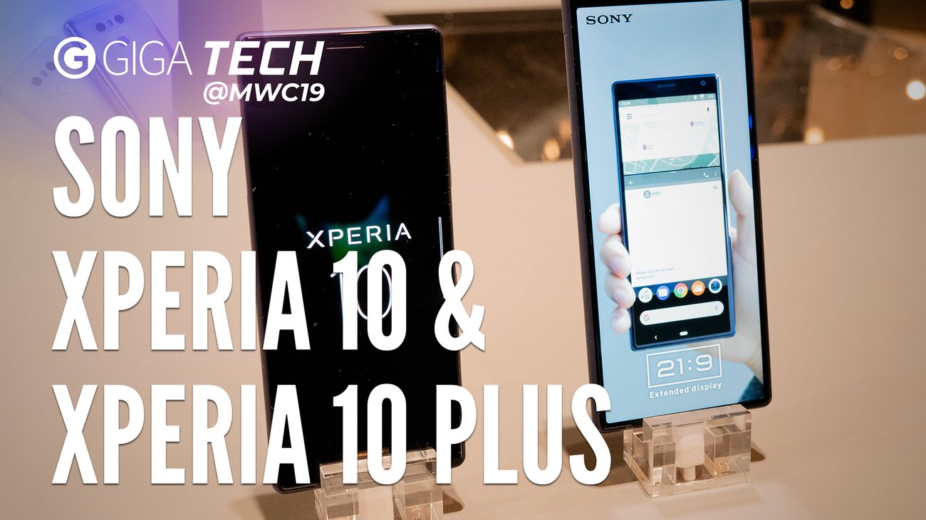 Sony Xperia 10 (Plus) im Hands-On: Kino-Smartphones mit 21:9-Display