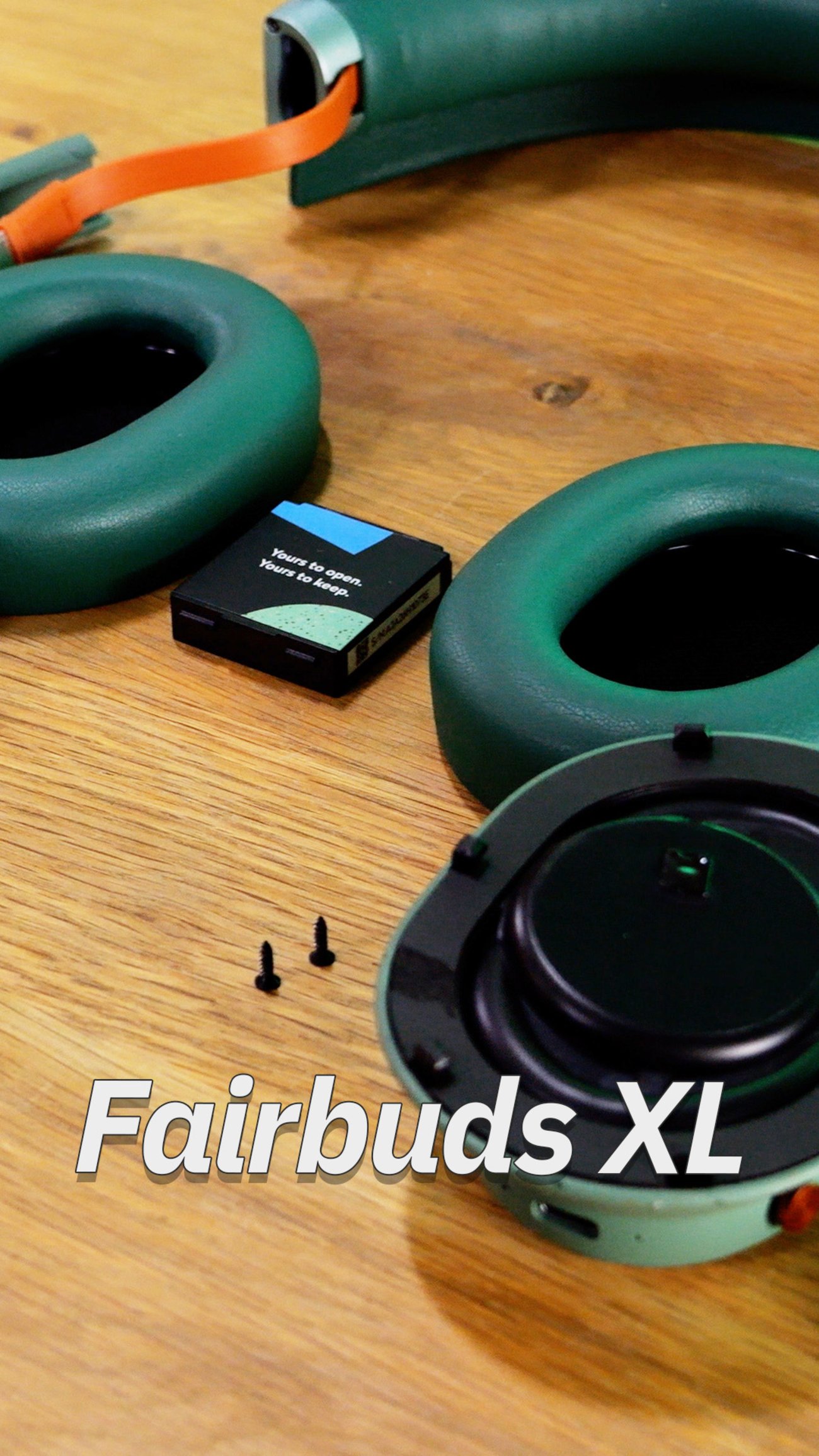 Fairbuds XL: Dieser Kopfhörer lässt sich auseinandernehmen
