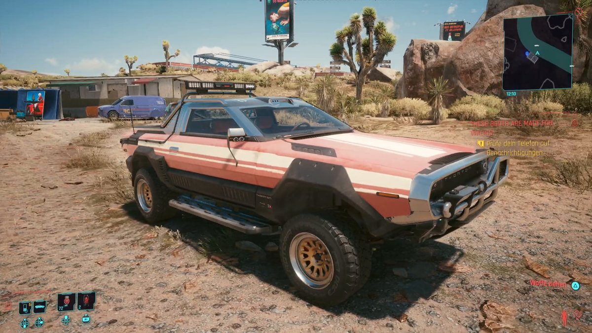 Cyberpunk 2077 | Fundort des kostenlosen Autos Colby CX 410 Butte