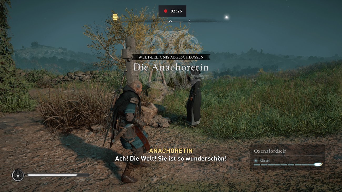 Assassin's Creed Valhalla: Weltereignis "Die Anachoretin" - Lösung