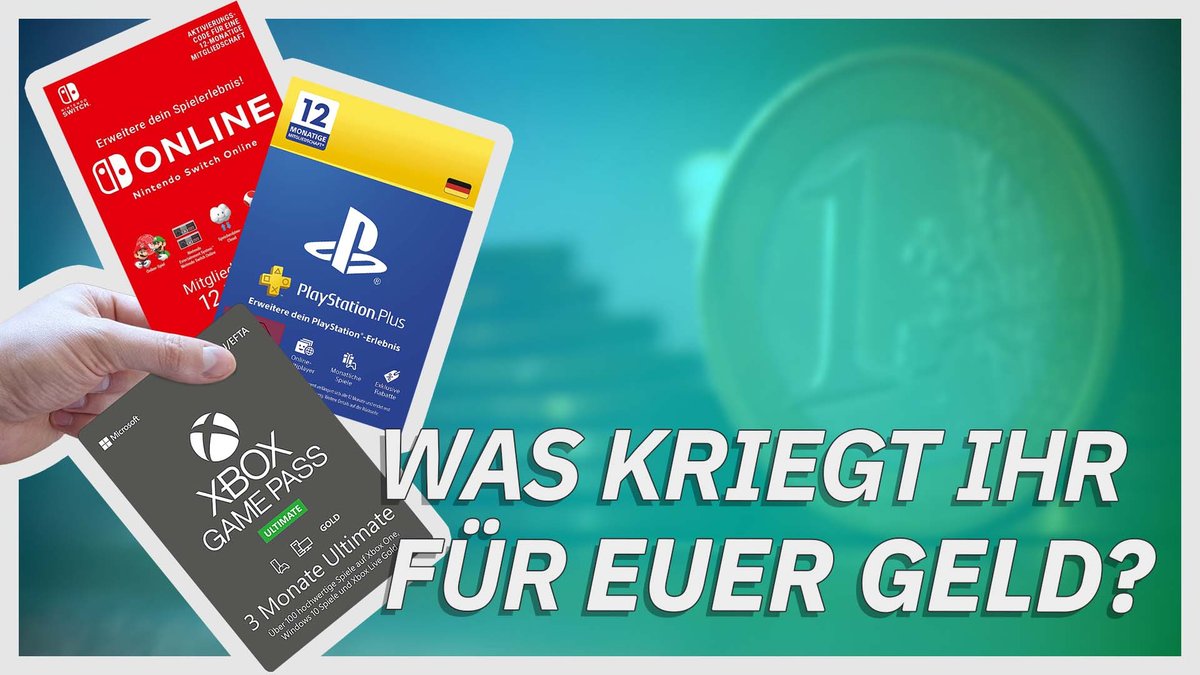 Switch Online, Xbox Game Pass und PS Plus – das bieten euch die Abo-Dienste Switch Online, Xbox Game Pass und PS Plus – das bieten euch die Abo-Dienste