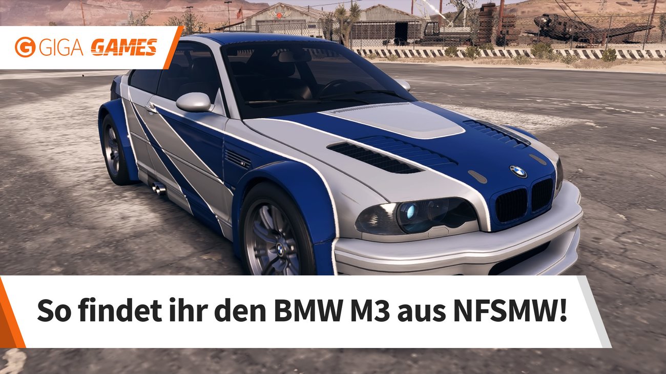 Need for Speed Payback: Stillgelegtes Auto - BMW M3 aus NFSMW - 4. Fundort