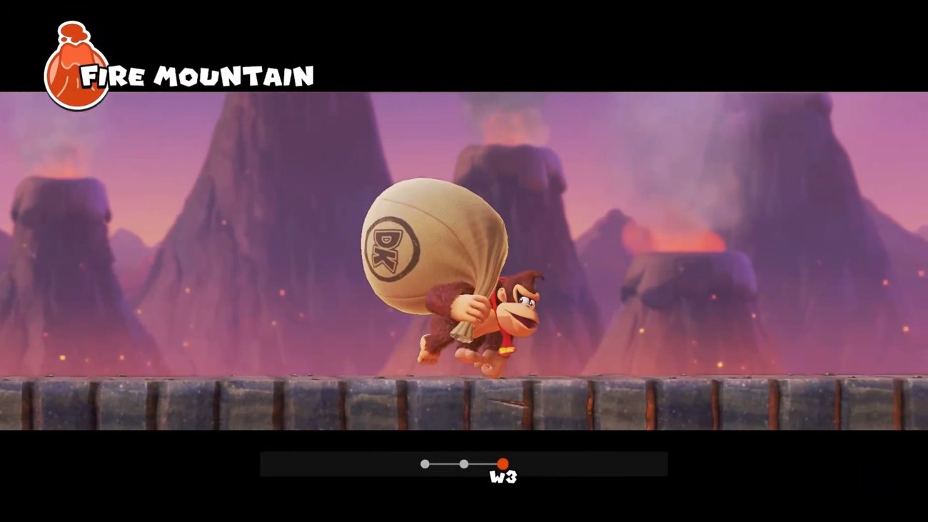 Mario vs. Donkey Kong: Welt 3 – Flammgipfel