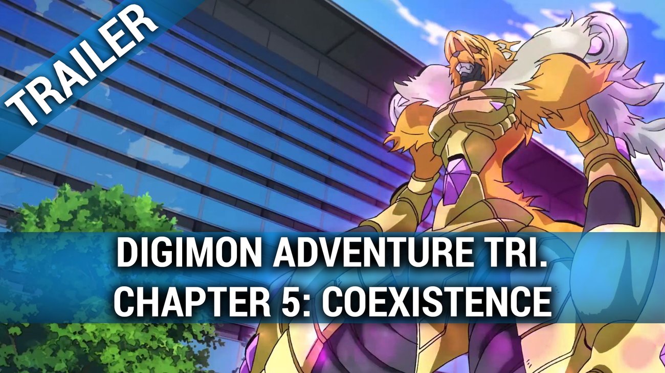 Digimon Adventure tri. – Chapter 5: Coexistence - Trailer Deutsch
