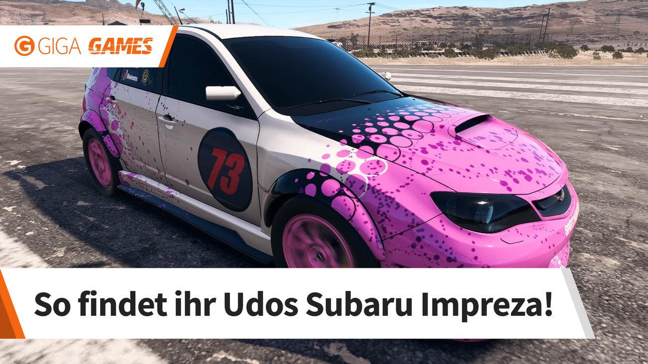 Need for Speed Payback: Stillgelegtes Auto - Udos Subaru Impreza - 3. Fundort