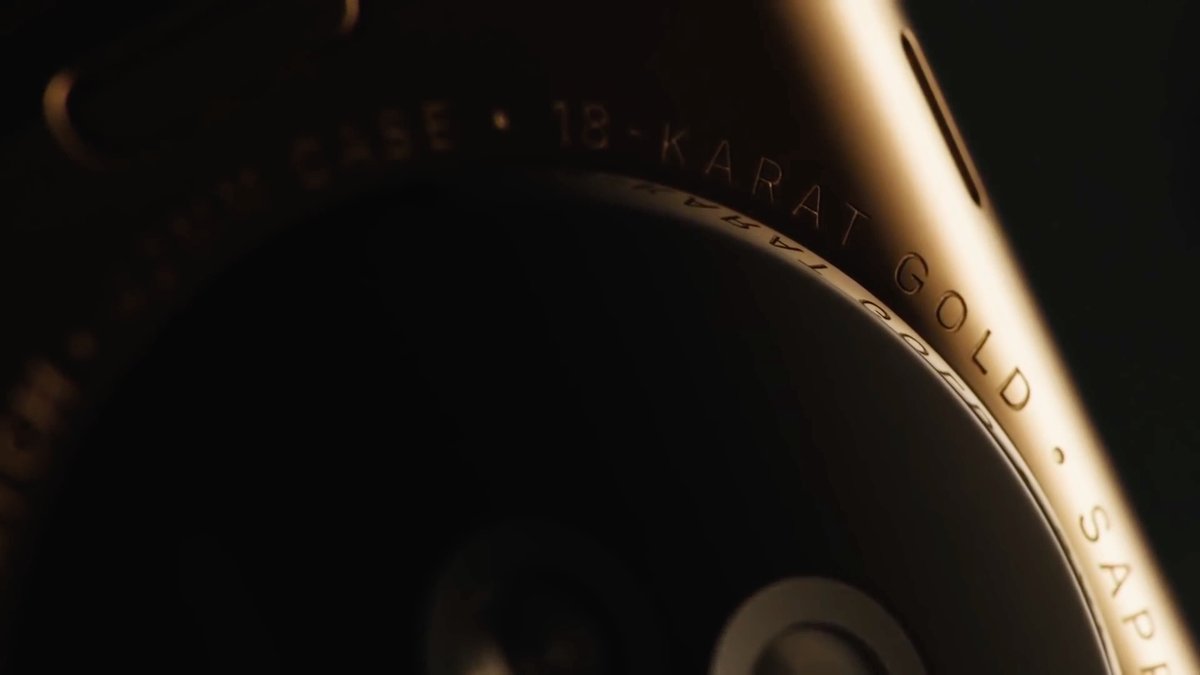 Apple Watch aus Gold (2015) Apple Watch aus Gold (2015)