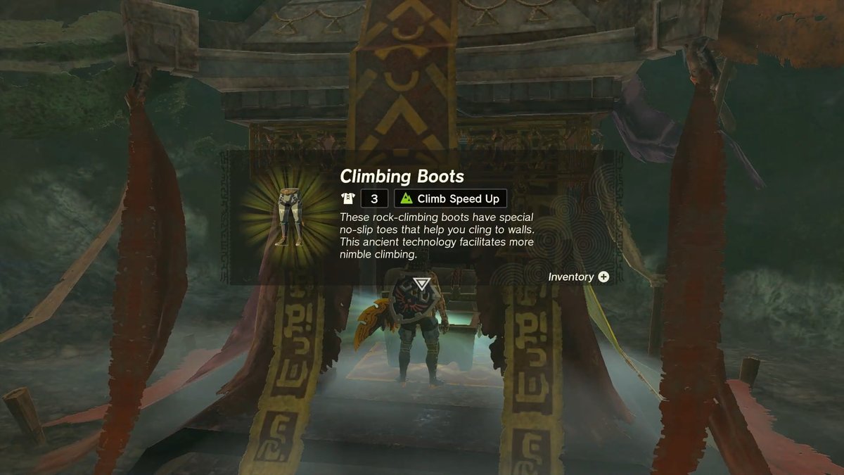 Zelda Tears of the Kingdom: Kletterschuhe finden Zelda Tears of the Kingdom: Kletterschuhe finden