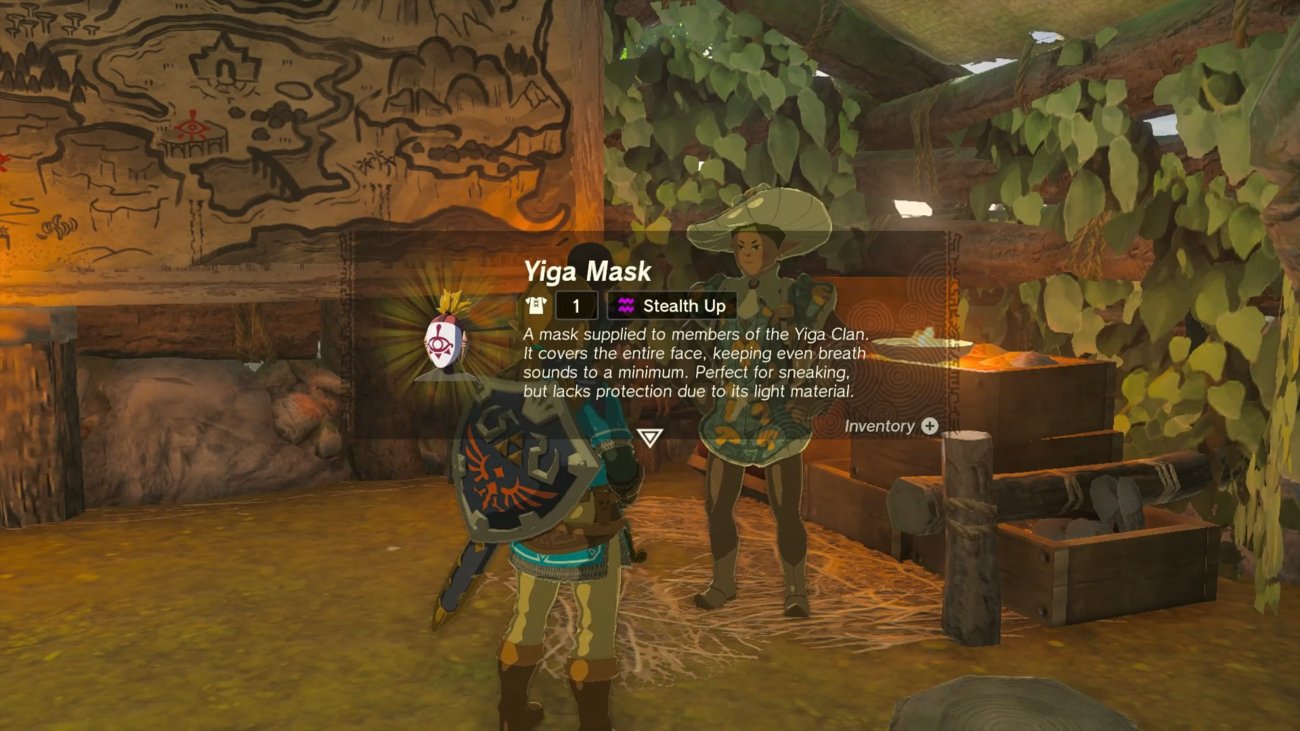 Zelda Tears of the Kingdom: Yiga-Maske finden