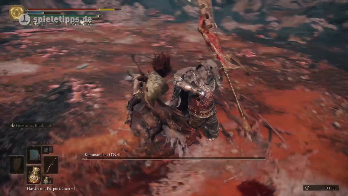 Elden Ring: Bosskampf: Kommandant O'Neil