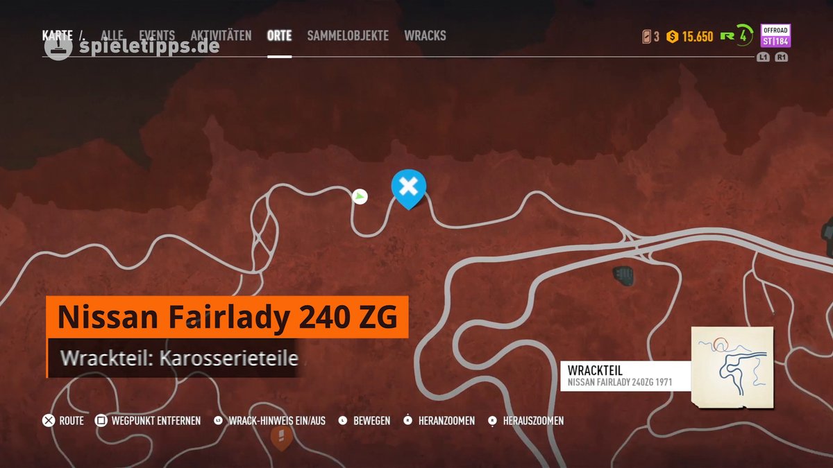 Need for Speed - Payback: So findet ihr alle Wracks und Wrackteile Need for Speed - Payback: So findet ihr alle Wracks und Wrackteile