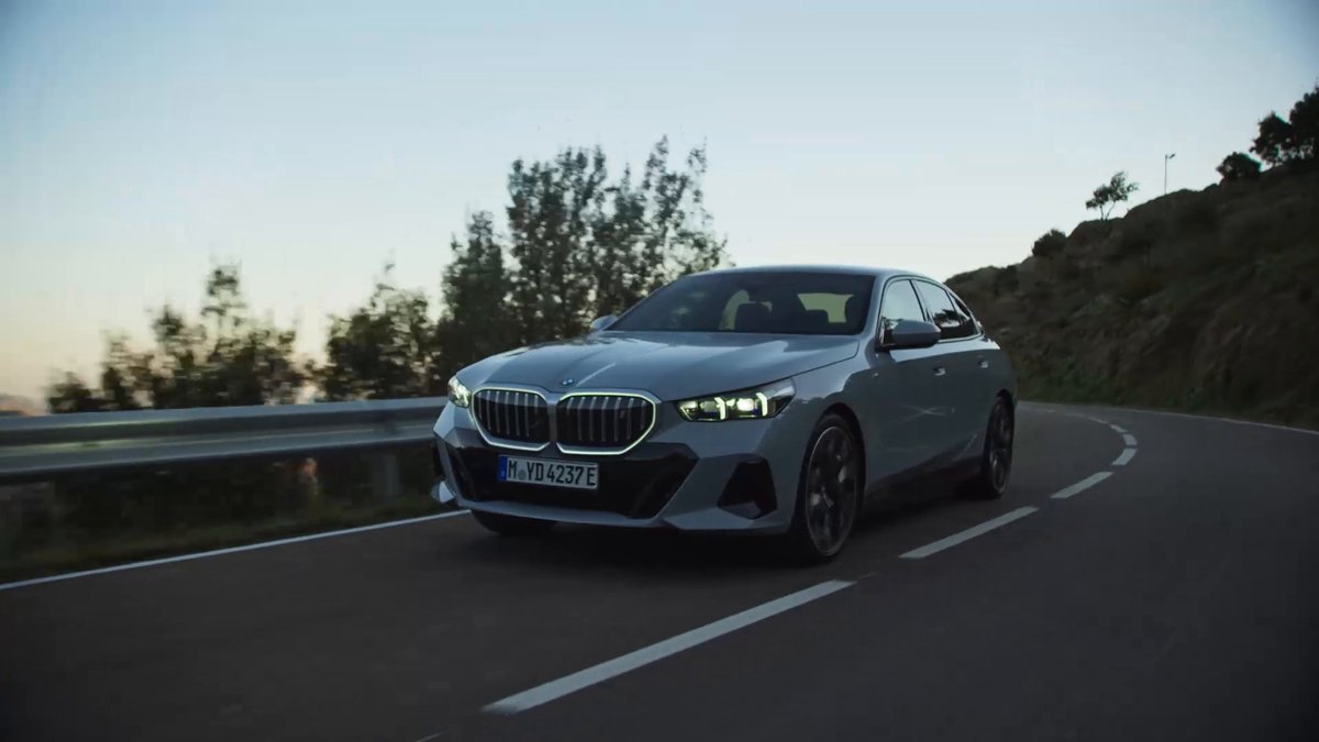 BMW zeigt den i5 in Aktion BMW zeigt den i5 in Aktion
