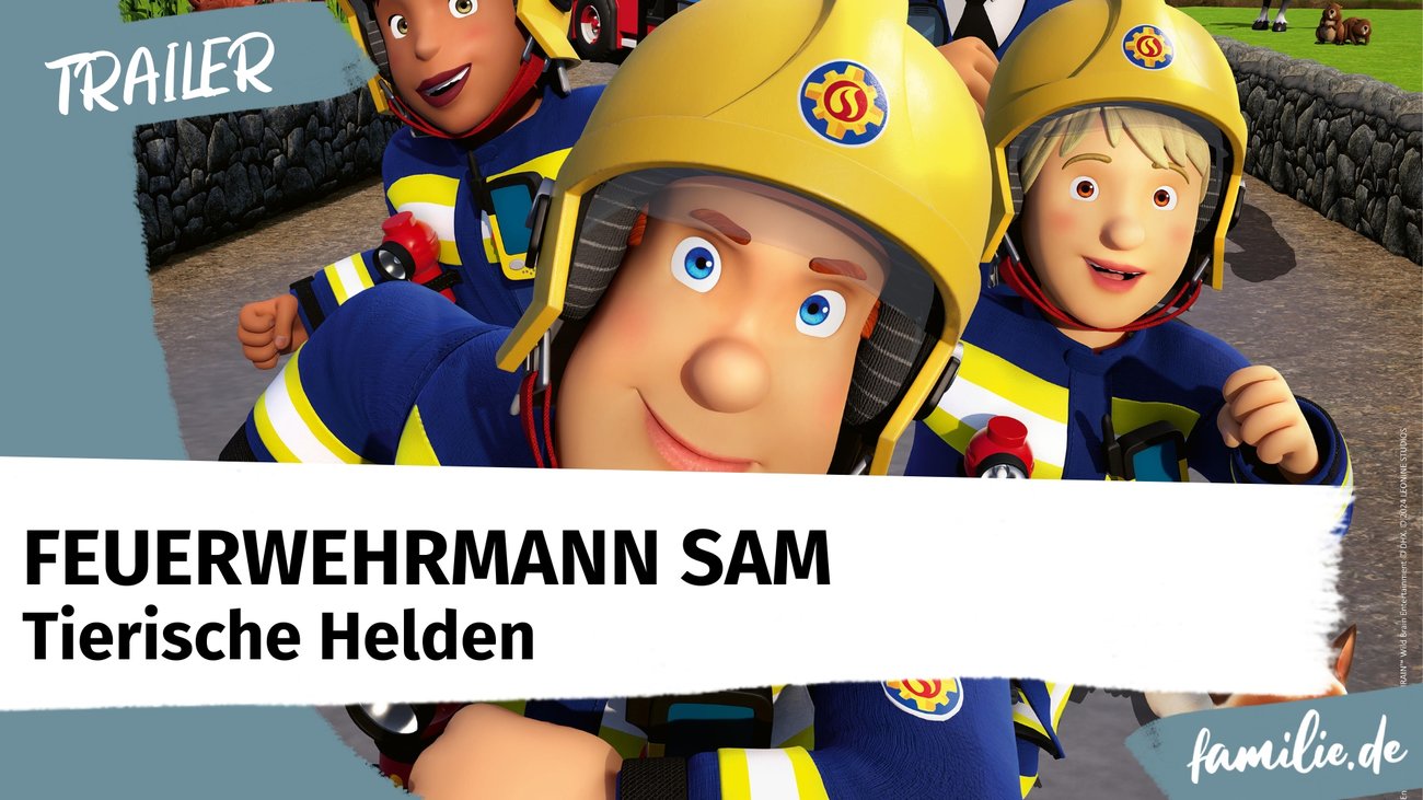 Feuerwehrmann Sam - Tierische Helden - Trailer Deutsch