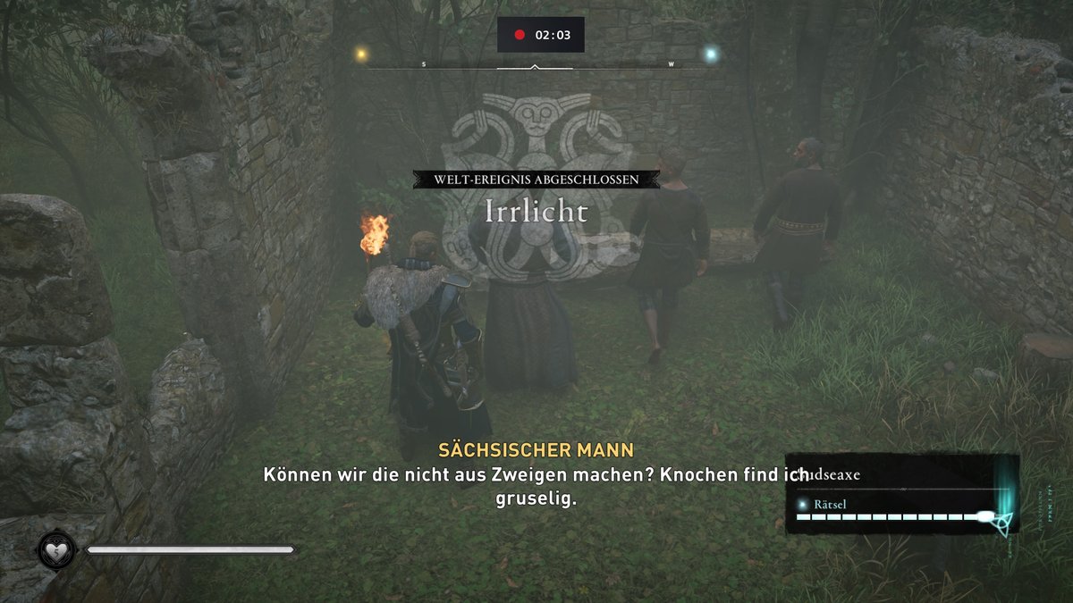 Assassin's Creed Valhalla: Weltereignis "Irrlicht" - Lösung Assassin's Creed Valhalla: Weltereignis "Irrlicht" - Lösung
