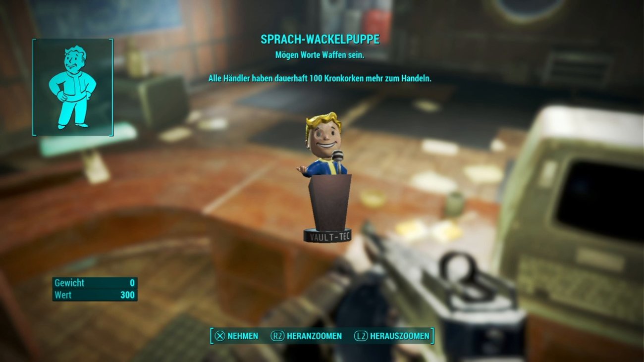Fallout 4: Sprach-Wackelpuppe - Fundort