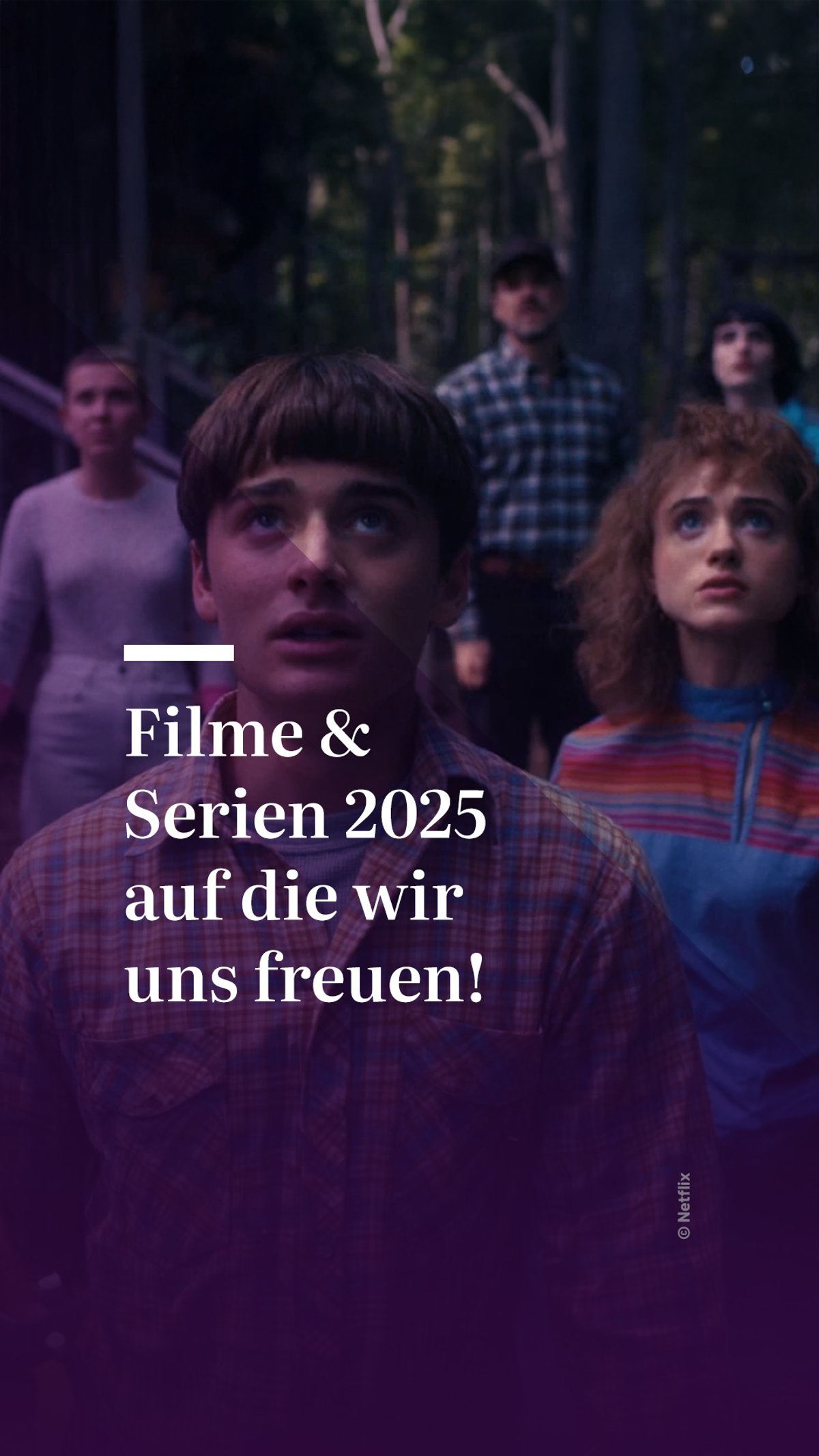 Filme und Serien 2025 auf die wir uns freuen