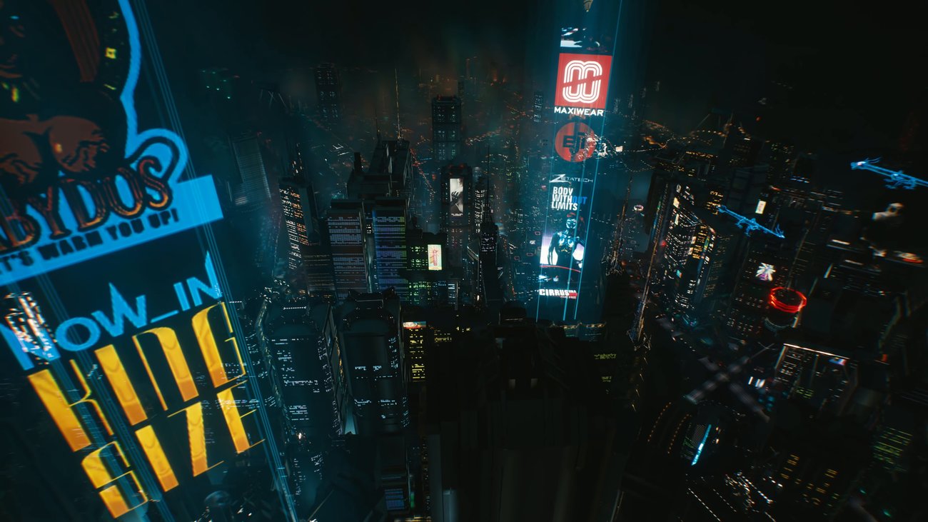 Cyberpunk 2077 — Postkarten aus Night City