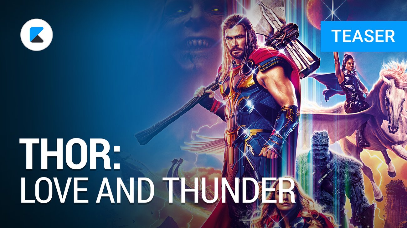 Thor: Love and Thunder – Teaser-Trailer Kartenvorverkauf Englisch