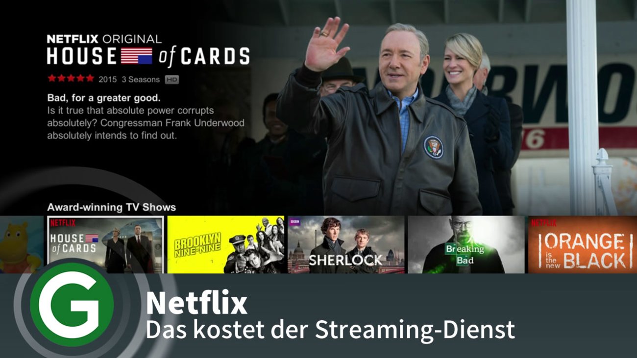 Netflix: Das kostet der Streaming-Dienst