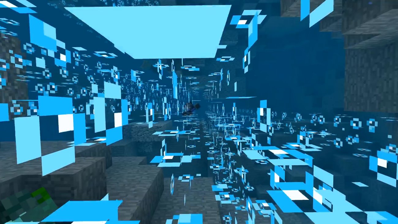 Das Update Aquatic: Minecraft steht unter Wasser