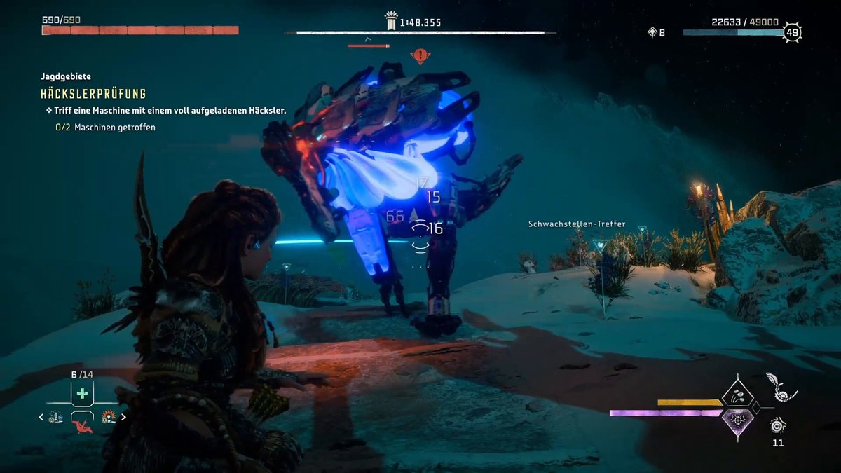 Horizon Forbidden West: Jagdgebiet „Steilgebirge“ Horizon Forbidden West: Jagdgebiet „Steilgebirge“