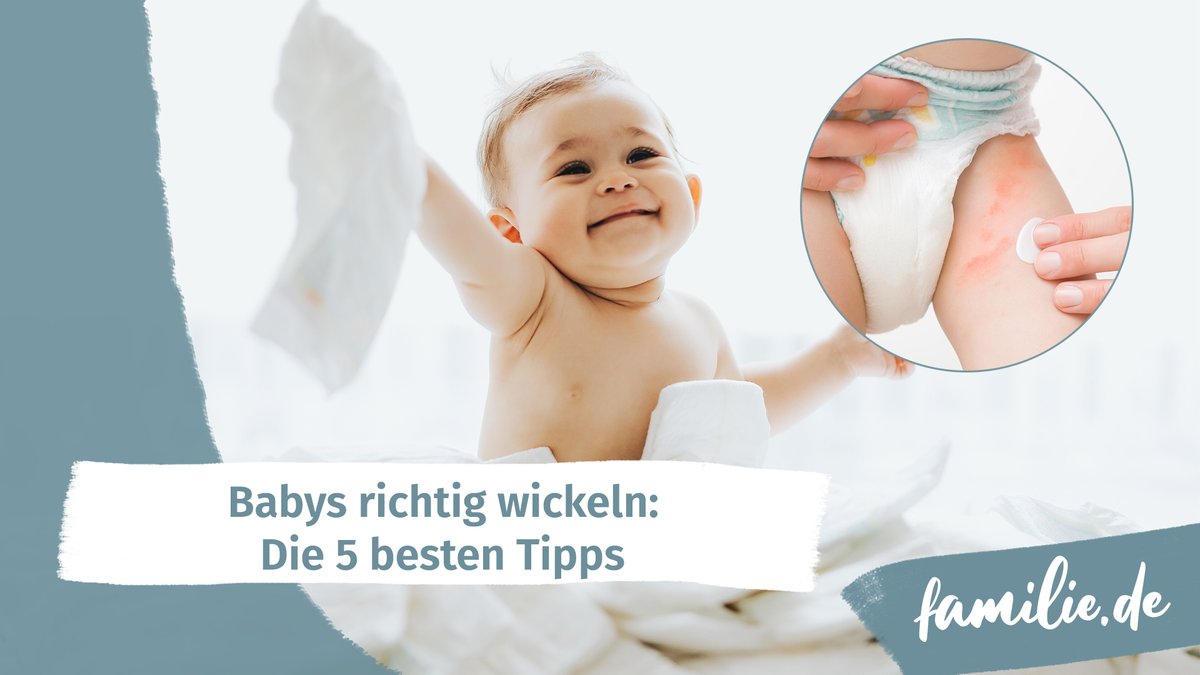 Babys richtig wickeln: Die 5 besten Tipps Babys richtig wickeln: Die 5 besten Tipps