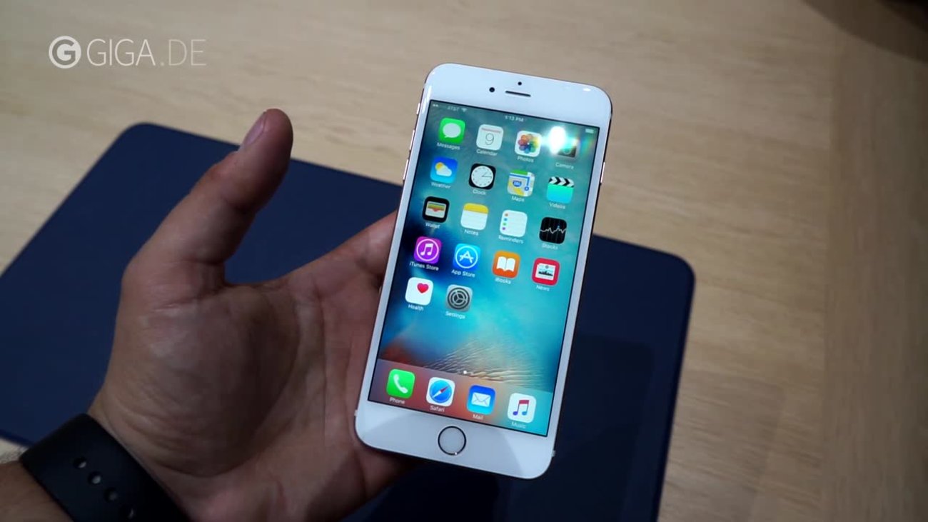 iPhone 6s & 6s Plus: Hands-On-Video ansehen