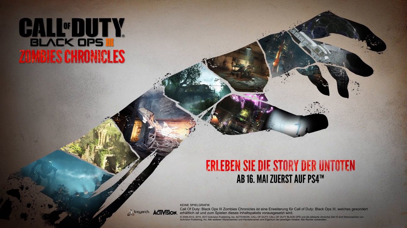 Call of Duty - Black Ops 3: Zombies Chronicles Story Trailer [DE]