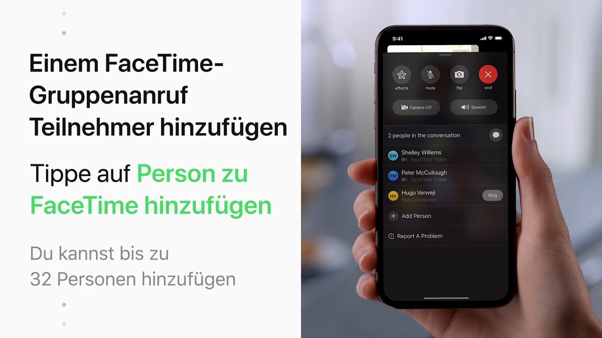 FaceTime-Gruppenanrufe: So gehts FaceTime-Gruppenanrufe: So gehts