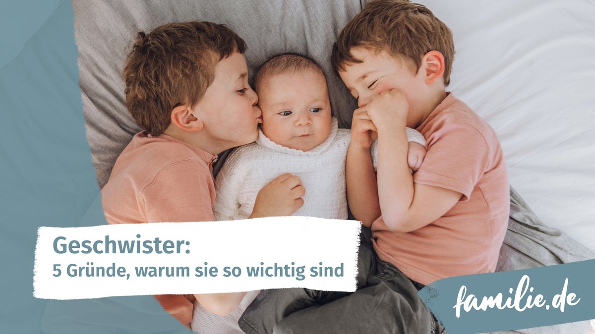Geschwister: 5 Gründe, warum sie so wichtig sind Geschwister: 5 Gründe, warum sie so wichtig sind