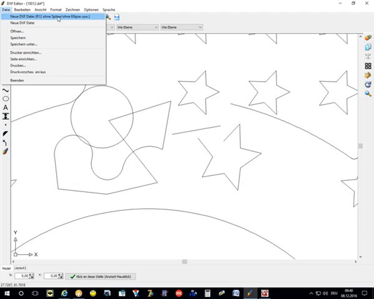 CAD-KAS DXF Editor CAD-KAS DXF Editor